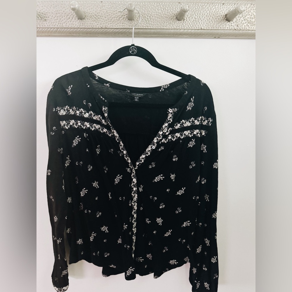 Lucky Brand Floral buttondown